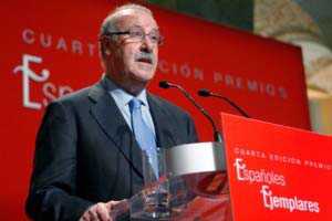 El seleccionador nacional de fÃºtbol, Vicente del Bosque./EFE