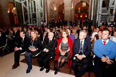 En el pÃºblico, Emilio ButragueÃ±o, Javier G. de LiaÃ±o y MÂª D. MÃ¡rquez de Prado. / J. B.